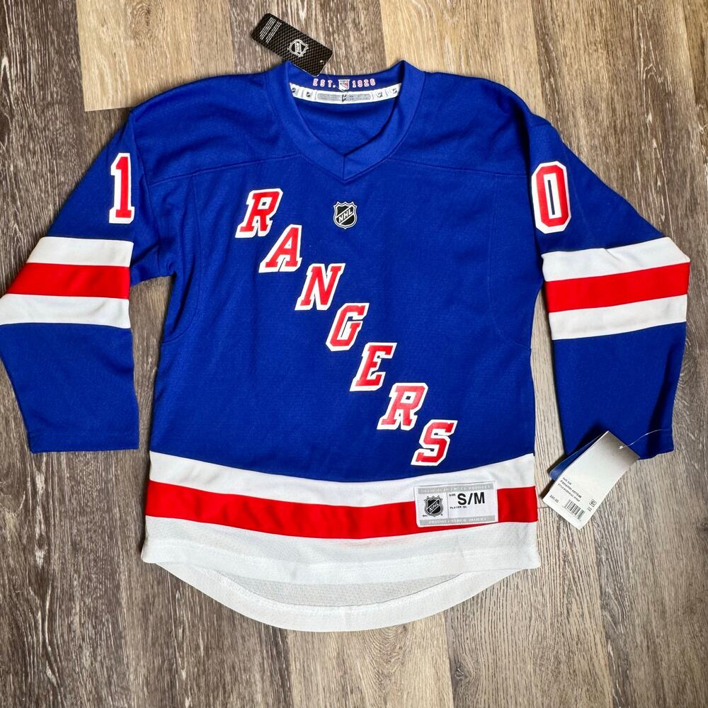 New York Rangers Artemi Panarin #10 Youth Hockey Jersey S/M NHL Outerstuff